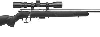 SAVAGE 93-FVSSXP 22WMR 21″ HB – W/3-9X40 ACCU TGR SS/BLACK SYN