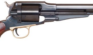 CIMARRON 1858 NEW MODEL ARMY – 38SP FS 7.5″ CC/BLUED WALNUT