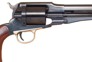 CIMARRON 1858 NEW MODEL NAVY – 38SP FS 5.5″ CC/BLUED WALNUT