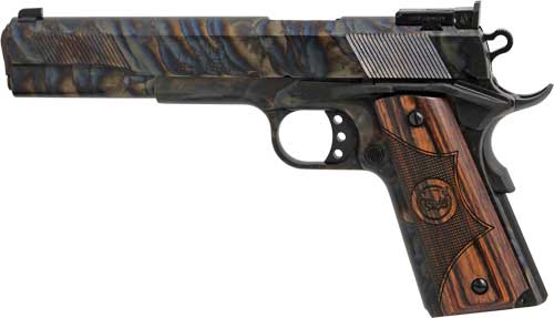IVER JOHNSON EAGLE XL 45ACP – 6″ 8RD CASE COLORED WOOD - Image 2