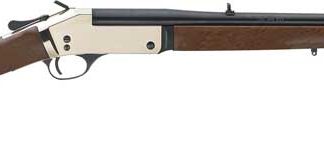 HENRY SINGLE BARREL 357/38 – 22″ BRASS RECEIVER WALNUT