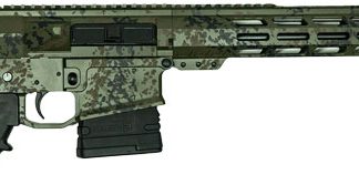 GLFA AR10 RIFLE 308 BUNDLE 16″ – W/ 5 KNIVES LICHEN GREEN