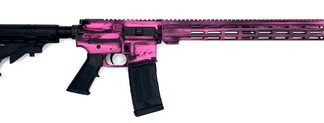 Great Lakes Firearms GL15223SSB-PPK 223 Wylde 16″ 30+1 Battleworn Prison Pink Cerakote/Stainless Barrel
