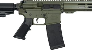 GLFA AR15 PISTOL W/BRACE 223 – WYLDE 7.5″ SS BARREL OD GREEN