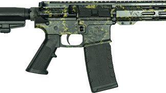 GLFA AR15 PISTOL 223 WYLDE – BUNDLE W/ 5 KNIVES LICHEN BLK