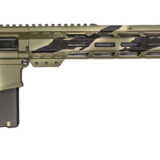 GLFA AR-10 300WIN 24 PURSUIT GRN CAMO/SS 5RD