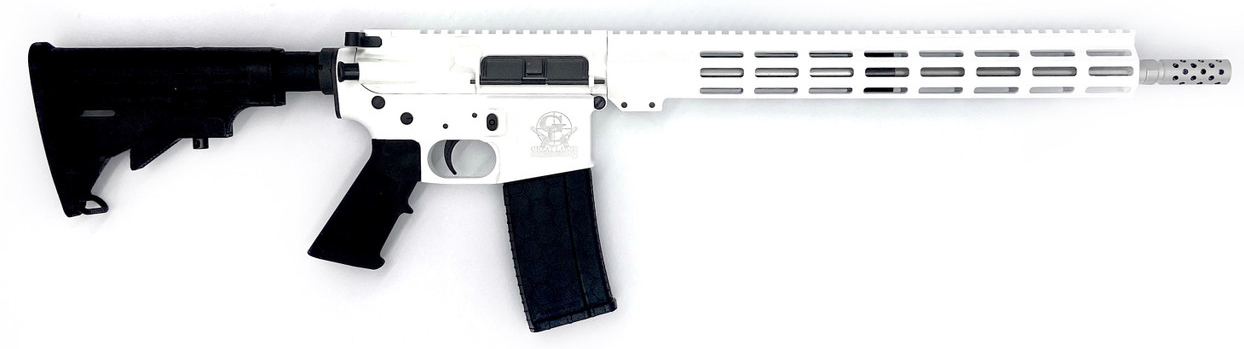 GLFA AR-15 223WYL 16 WHITE/SS 30RD