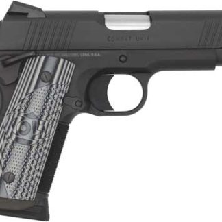 COLT COMBAT UNIT 9MM 4.25″ 8RD – ANODIZE BLACK GRAY GRIPS