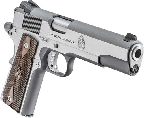SPRINGFIELD 1911 GARRISON – 9MM 5″ 9RD STAINLESS WALNUT
