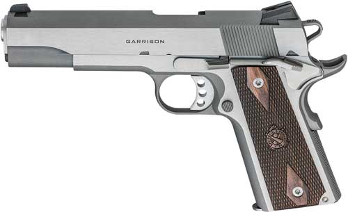 SPRINGFIELD 1911 GARRISON – 9MM 5″ 9RD STAINLESS WALNUT - Image 3