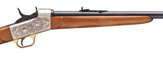 PEDERSOLI MISSISSIPPI 38-55 – ROLLING BLOCK 26″ WALNUT