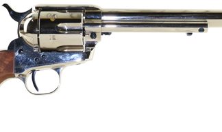 STAND MFG SAA 45 LC 7.5″ BBL – NICKEL PLATED 1 PIECE GRIP