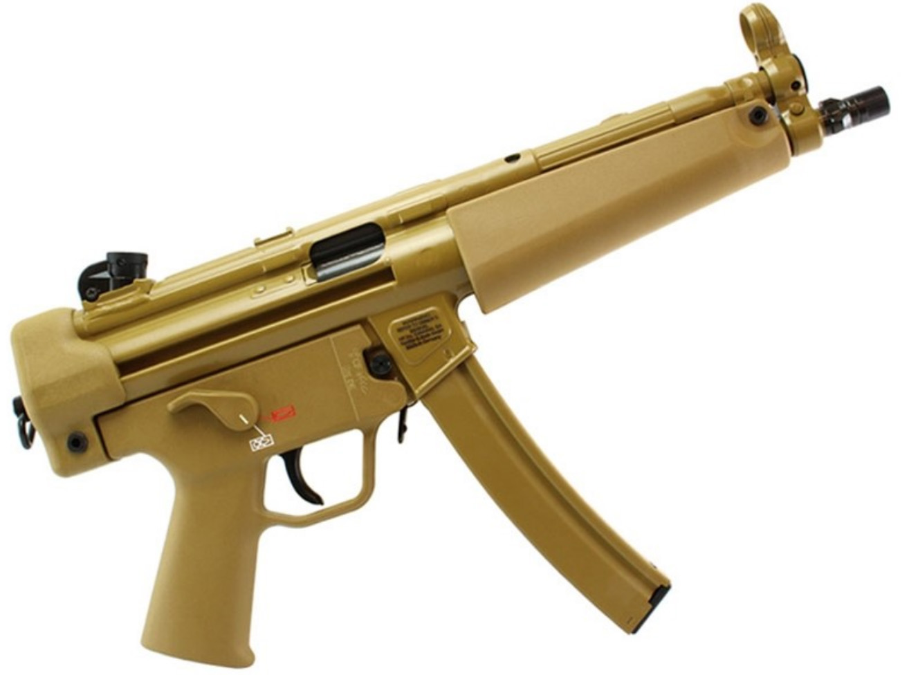HK SP5 RAL8000 9MM 8.86 FDE 30RD