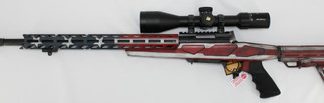 Howa HCRA70704USA Mini APC Bolt Action Rifle Package 7.62x39mm 20″ 10+1 USA Flag Finish