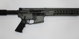 Brigade Manufacturing 5.56 Forged 10.5″ 30+1 Tungsten Gray