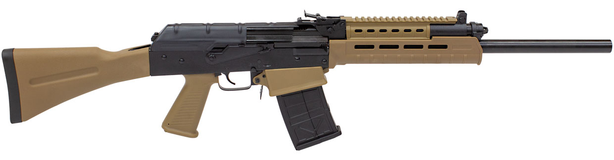 JTS M12AK-T1A 12GA M-LOK FOREARM FDE 2 5RD