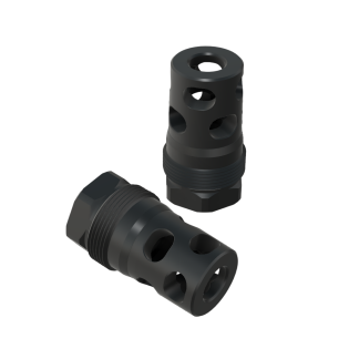 Comstock Muzzle Brake (5/8-24) Plan-B Compatible Suppressor Mount