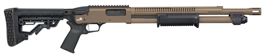 MOSS 590R 12GA 18.5 MAGPUL FDE 7RD