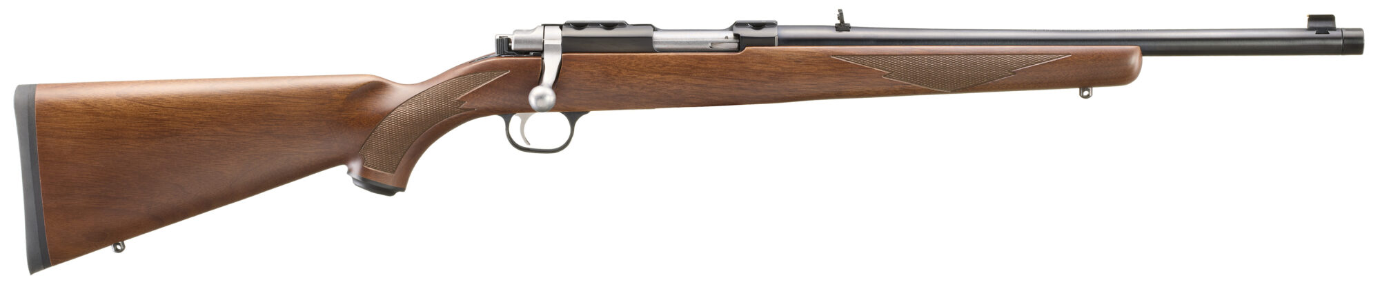 RUG 77/44 44MAG 16.6 TB BLUED WALNUT 4RD