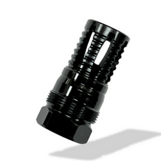 KAK 9/16×24 Left Hand Plan-B A7 Flash Hider – .375″ Bore