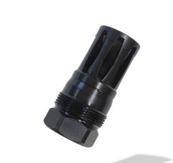 KAK M13.5×1.0 Left Hand Plan-B A2 Flash Hider – .375″ Bore