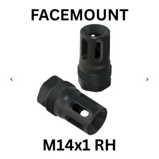 Comstock Facemount – Compact Flash Hider (M14x1 RH) Plan-B Suppressor Mount