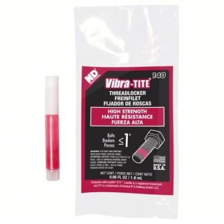 VIBRA-TITE 140 High-Strength Threadlocker, Bullet Tube
