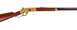 Cimarron CA232 1866 Yellowboy Lever Action Sporting Rifle .44 WCF .44-40 Winchester 24″ Octagon Barrel 12+1 Brass/Blued/Walnut