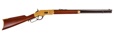 Cimarron CA232 1866 Yellowboy Lever Action Sporting Rifle .44 WCF .44-40 Winchester 24″ Octagon Barrel 12+1 Brass/Blued/Walnut