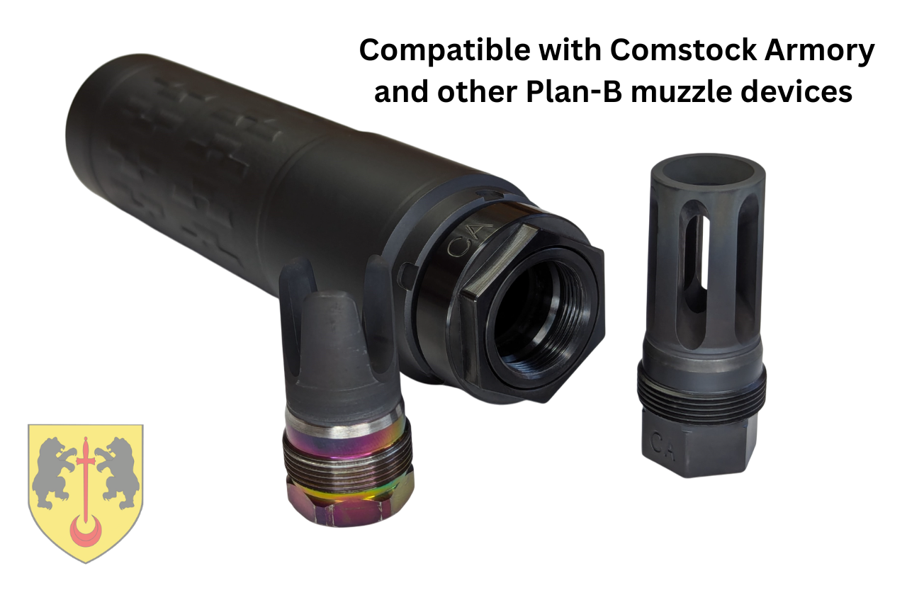 Comstock Titanium Low-Profile Adapter (LPA) Plan-B Suppressor Adapter, Charlie - Image 3