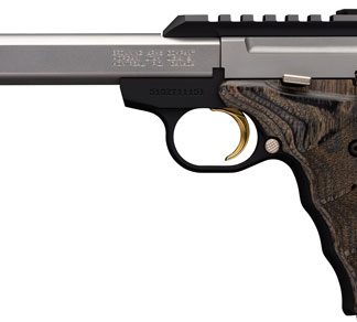 BROWNING BUCK MARK PLUS UDX – 22LR 5.5″ AS 10RD SS/LAM