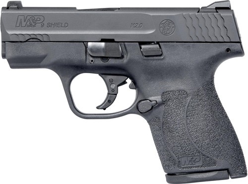 S&W SHIELD M2.0 M&P 9MM FS – BLACKENED SS/BLK NO THUMB SAF - Image 2