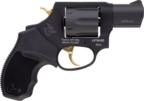 TAURUS 856 ULTRA LITE 38SPL – 2″ FS 6-SH MATTE GOLD ACCENTS - Image 2