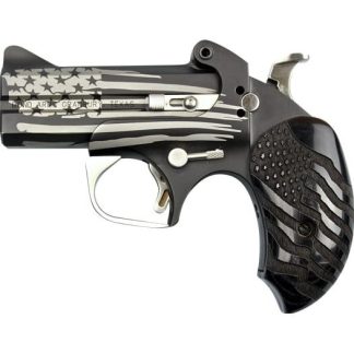 Bond Arms Old Glory Handgun .45/410 2rd Capacity 3.5″ Barrel Black Flag Black Driving Holster