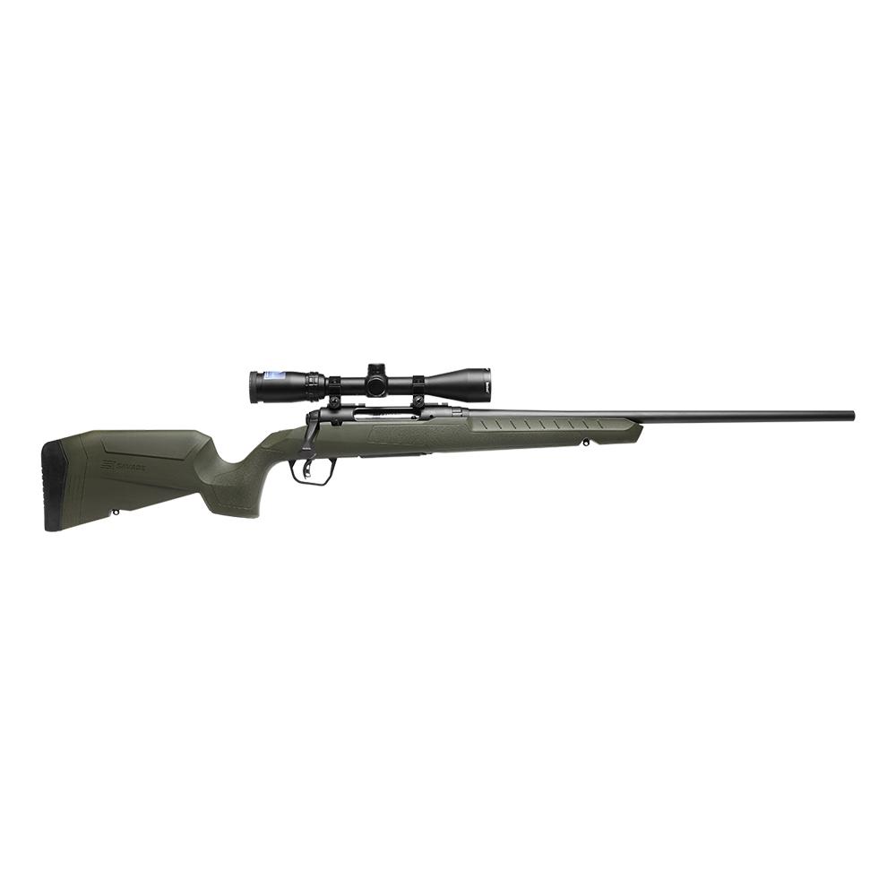 Savage Arms Axis 2 XP Compact Rifle 7mm-08 REM 4rd Magazine 20″ Barrel OD Green with 3-9×40 Scope