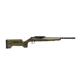 Savage Arms A22 Timber Tactical Rifle .22 LR 10rd Magazine 18″ Threaded Barrel OD Green Stock