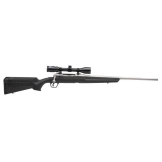 Savage Arms Axis II XP Rifle 7mm-08 Rem 4rd Magazine 22″ Stainless Barrel Black with Scope