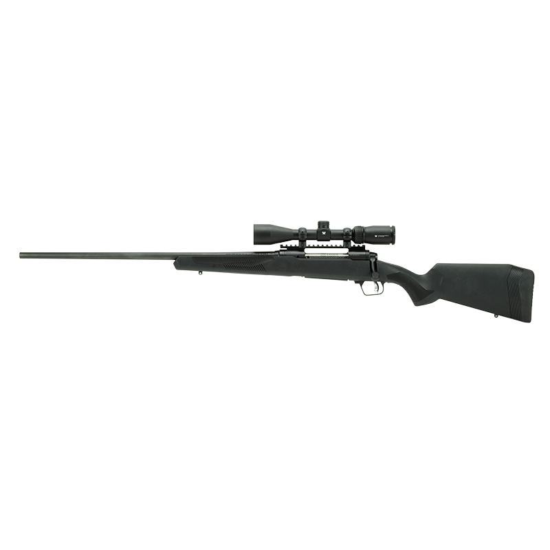 Savage 110 Apex Hunter Left Hand Rifle 7mm-08 Rem 4rd Magazine 20″ Barrel Synthetic Stock 3-9x40mm Crossfire II Scope