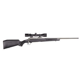 Savage 110 Apex Storm XP Rifle 7mm-08 Rem 4rd Capacity 20″ Barrel Black Synthetic Stock 3-9x40mm Vortex Crossfire II