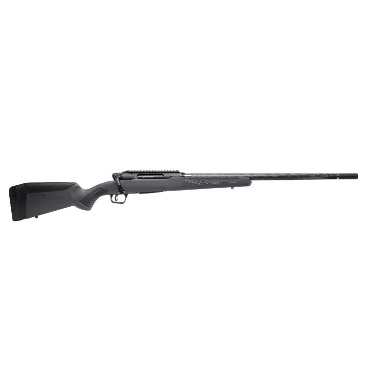 Savage Impulse Mountain Hunter Rifle 6.5 PRC 2rd Capacity 24″ Barrel Synthetic Grey Stock