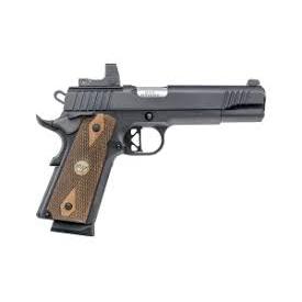 Chiappa 1911 Superior MRS Red Dot Handgun .45 ACP 5″ Barrel  Blued Frame Walnut Grips ZT Red Dot