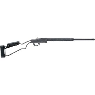 Chiappa Big Badger Folding Rifle .350 Legend Single Shot 20″ 1/2×28 Threaded Barrel Black
