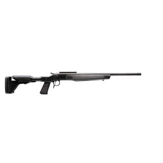 CVA Scout XP Rifle 45-70 Govt Single Shot 20″ Threaded Fluted Stainless Steel Barrel w/Graphite Black Stock