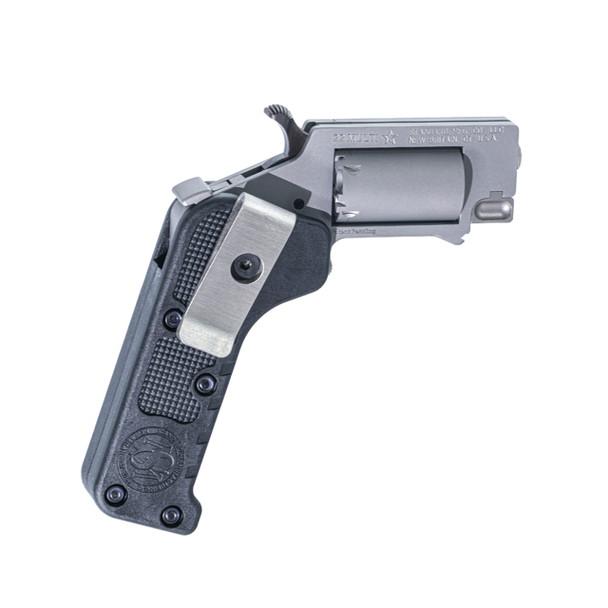 Switch Gun Combo Stainless Steel with Belt Clip Handgun .22 LR/.22 WMR 5rd Capacity .75″ Barrel Polymer Grip Belt Clip