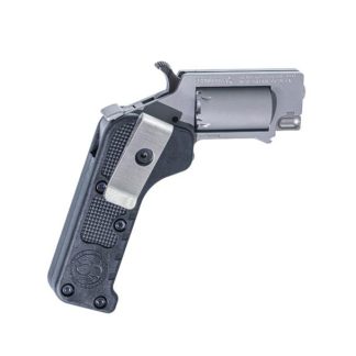 Switch Gun Stainless Steel with Belt Clip Handgun .22 LR 5rd Capacity .75″ Barrel Polymer Grip Belt Clip