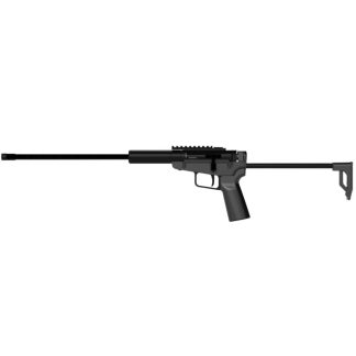 Dark Mountain Stowaway Rifle 9mm Luger Single Shot 16″ Threaded Barrel Black