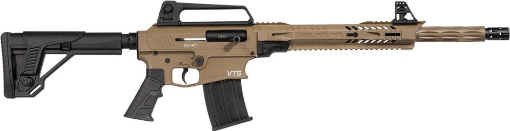 Escort DF12 Shotgun 12ga 5rd Magazine 18″ Barrel FDE