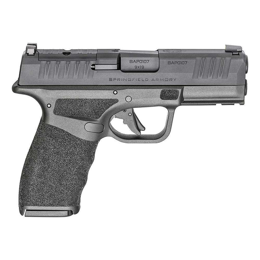 Springfield Armory Gear Up 2025 Hellcat Pro OSP Low Capacity Handgun 9mm Luger 10rd Magazines (5) 3.7″ Barrel Black with Bag and CT-1500