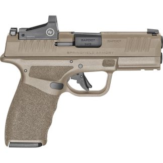 Springfield Hellcat Pro FDE Handgun 9mm Luger 15rd Magazines(2) 3.7″ Barrel w/CT1500 Red Dot