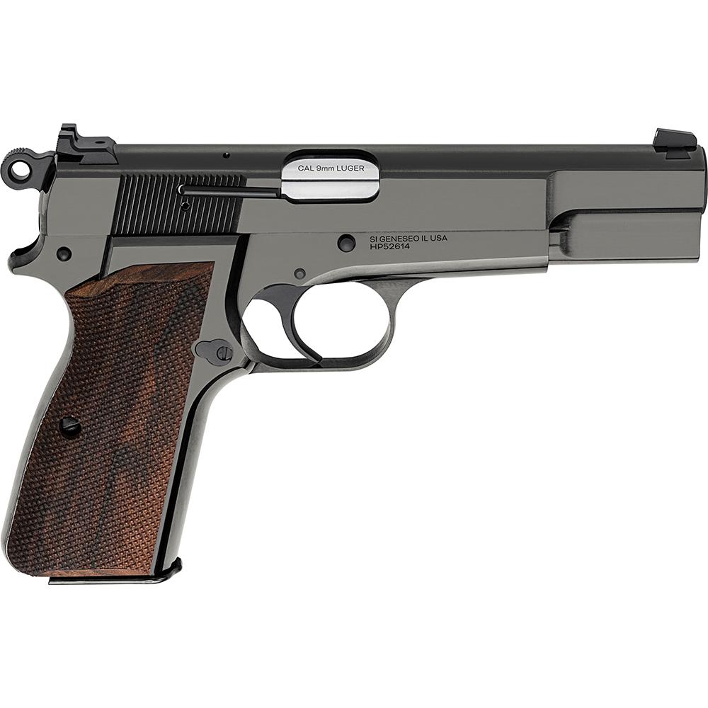 Springfield Armory SA-35 Handgun 9mm Luger 15rd Magazine 4.7″ Barrel Black with Wood Grip